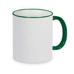 Mug TWO TONES & RIM 11oz black Orca AAA+ PrintFabrik Grossiste en matériel de sublimation