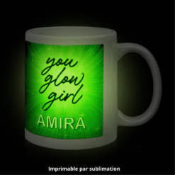 Mug en céramique GLOW phosphorescent