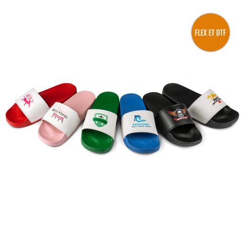 Claquettes de bain pour enfants imprimable en Flex ou DTF
