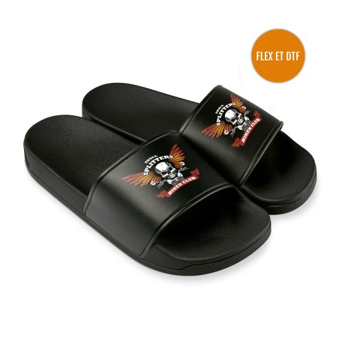 Claquettes de bain pour enfants imprimable en Flex ou DTF – Image 5