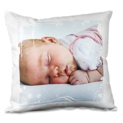 Housse de coussin blanc avec surface structurée 40x40cm