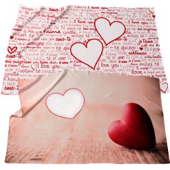 Couverture polaire en microfibre taille 95 x 150 cm