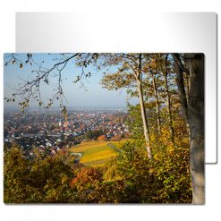 ChromaLuxe tableau photo en aluminium blanc brillant 200 x 300 x 1,15 mm