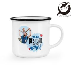 Tasse en céramique TOM couleurs du bord noire 8oz black Orca PrintFabrik Grossiste en matériel de sublimation