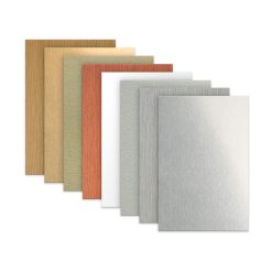 Plaque aluminium pour les tableaux en bois